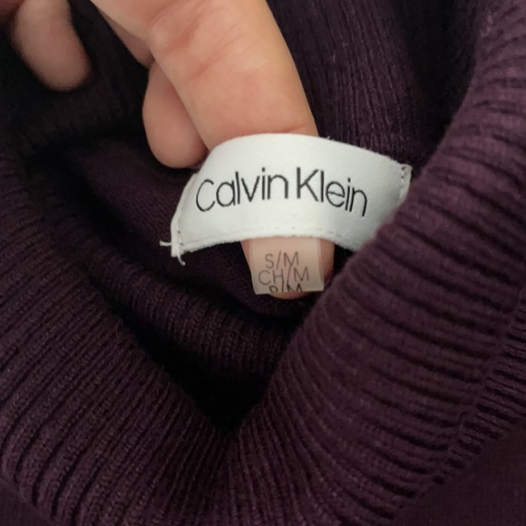 NWT Calvin Klein Turtleneck Dolman Sleeve Sweater - Picture 12 of 12